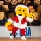 Bleacher Creatures Denver Nuggets Rocky Santa 10" Mascot Plush Figure
